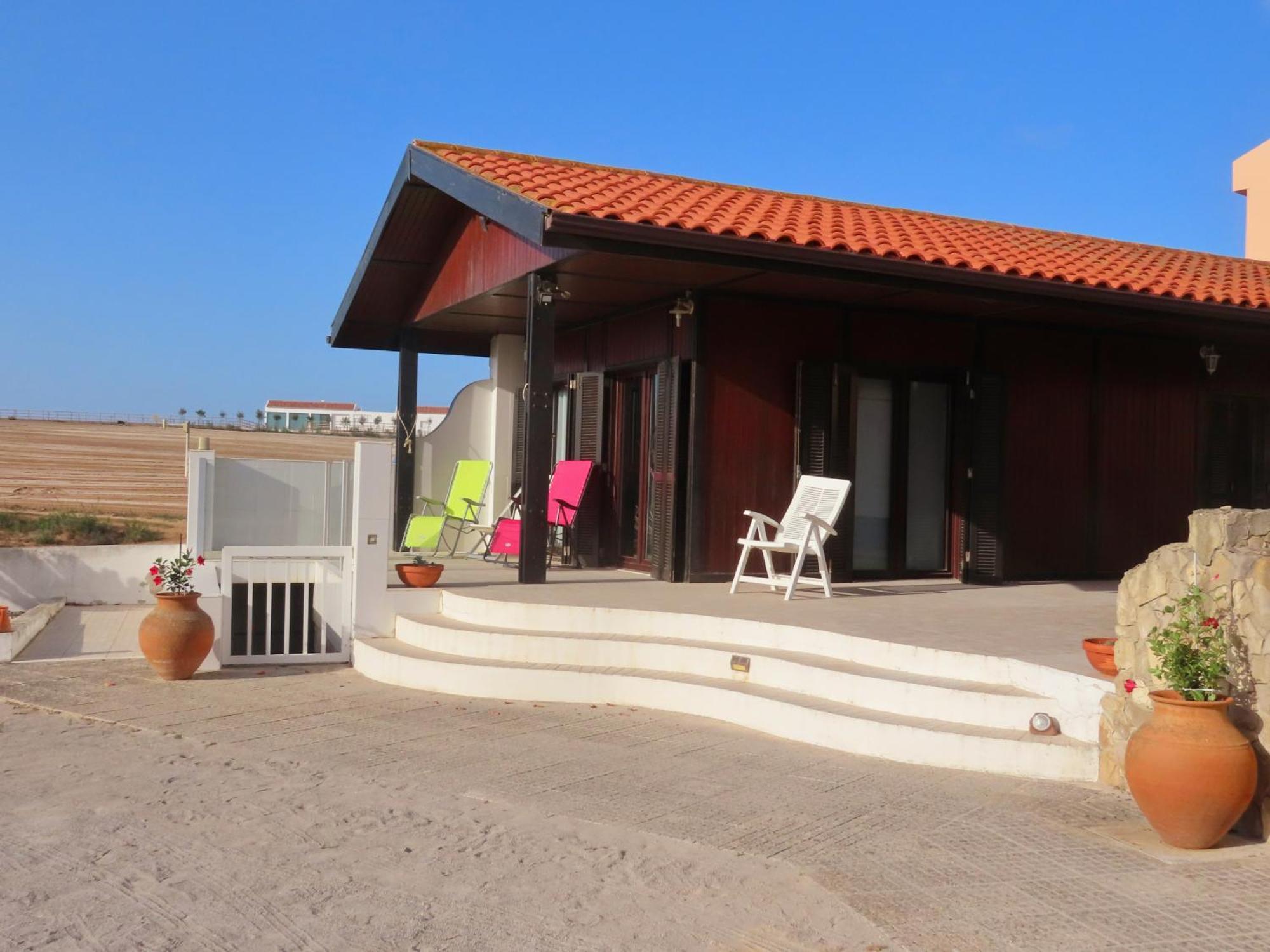 Appartamento Casa Do Portao Azul - Salmonete Atouguia Da Baleia Esterno foto