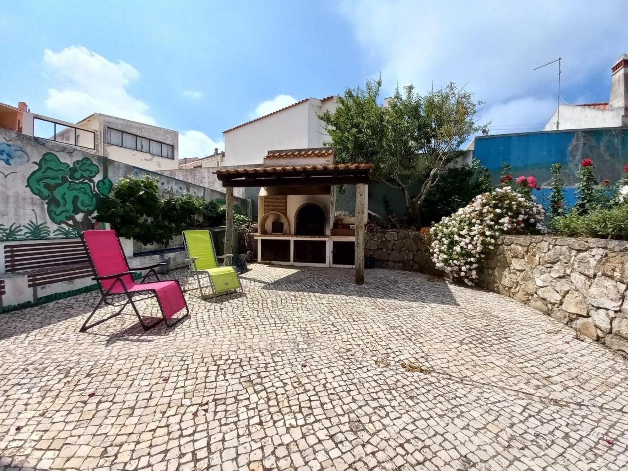 Appartamento Casa Do Portao Azul - Salmonete Atouguia Da Baleia Esterno foto